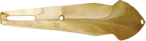 Luhr Jensen 4985-013-0599 Pet Spoon with White Feather, 1 3/4 Inch, 1/6 oz | 012553385626