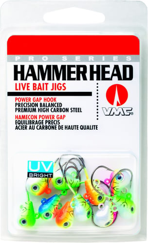 VMC DHHJ14UVK Hammer Head Jig UV Kit 1/4 Assorted