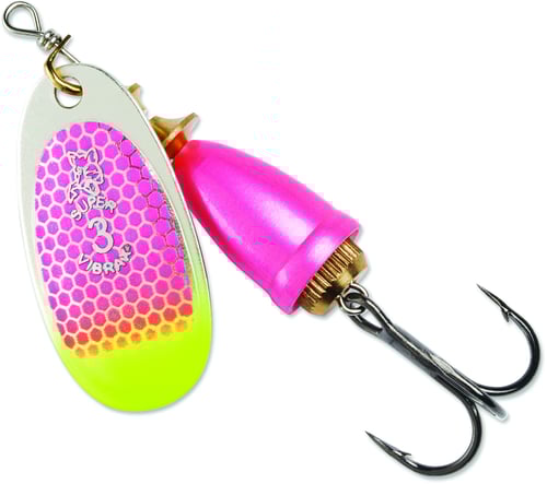 Blue Fox 6040314IC Classic Vibrax Spinner, 3/8 oz, Pink | 027752129728