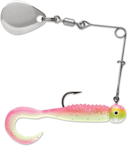 VMC CTS116PCGL Curl Tail Spinnerbait, 1/16 oz, Pink