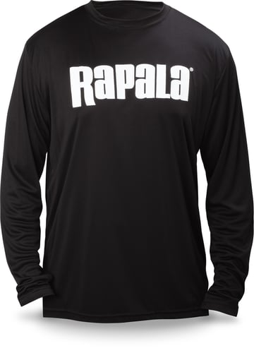 Rapala RCLS9004XL Core Long Sleeve Black Extra Large