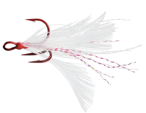 VMC 8651TR/DT/RW6P Dressed XRap Treble, Tin Red, White/Red, 6 | 043193031567