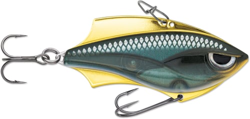 Rapala RVB05CBN Rap-V Blade 5, 2 Inch 3/8 oz, VMC 6 and 8 Hooks, Metal | 022677325224