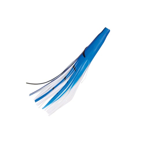 Boone 05892 Tuna Tail Weber Style Skirt 5 Pk, Blue Mack, 5 1/2 Inch | 043344058924