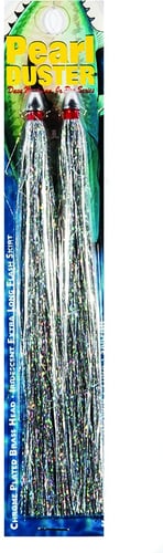 Boone 00653 Pearl Duster 2 Pk Silver Mylar, 6 3/4 Inch | 043344006536