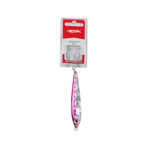 Boone 03040 Needlefish Jig, 3 oz Pink Silver | 043344030401