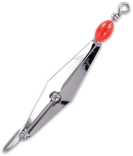 Clarkspoon 4RBMS Size 4 Chrome Plated Clarkspoon, 7/0 Hook, 4.5 Inch | 046837006112