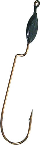 Slider WSH16 Snagless Weedless Head 2.31 Inch, 1/16 oz, Black, 4/Pack | 034398003169