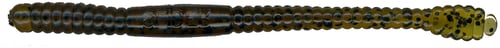Slider SWG17 DoNothing Finesse Worm, 4 Inch, Pumpkin Black Flake | 034398077177