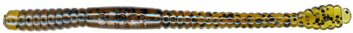 Slider SW81 DoNothing Finesse Worm 4 Inch, Watermelon/Black Flake, 10/Bag | 034398007815