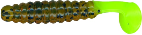 Slider CSGF17 Crappie/Panfish Grub w/Vibratail, 1 1/2