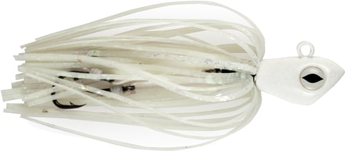 No Alibi NAAJW2 Alien Jig Offshore Series, Fluorescent White Skirt, 2 | 023644003497