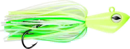No Alibi NAAJC6 Alien Jig Offshore Series, Glow Green/Chartreuse Skirt | 023644003633
