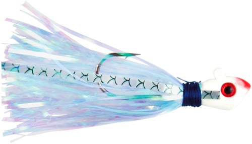 No Alibi NAAJBP3/8 Alien Jig Inshore Series, Pearl Blue Skirt | 023644003794