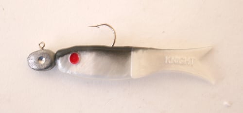 Creme 02591 Litl Fishie Minnow, 2 1/2 Inch, 1/4 oz, Pearl Gray, 1/Pack | 024804025915