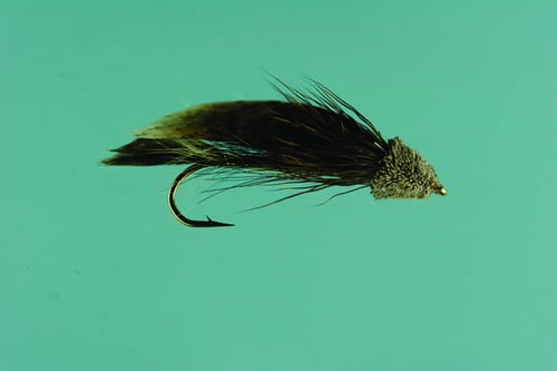 Jackson Cardinal 2186 Streamer Fly 6, Muddler Minnow | 027526126700
