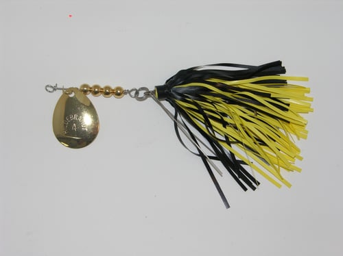 Hildebrandt 4SSGBLYL Snagless Sally Spinner, 4 1/8 Inch, 3/8 oz, 3/0 | 025694002109