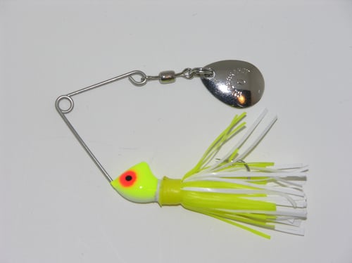 Hildebrandt ODANCCHWH Spin Dandy Microlite Spinnerbait, 1/8 oz, Sz 2 | 025694023081