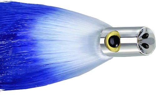 Iland EX220BL/WH Express Jet Head Trolling Lure, 10 1/2 Inch, 3 oz, 3D | 041875020182