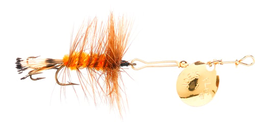 Joes 123-8 Short Striker Classic In-Line Spinner Fly, Sz 8, Wooly