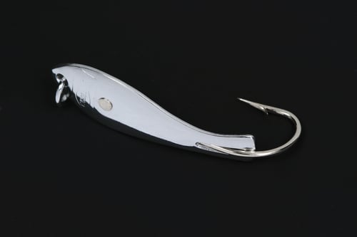 Nungesser 30N2 000 Shad Spoon, 1 1/2 Inch, 1/16 oz, Nickel Plain, 2 Pk | 044269120130
