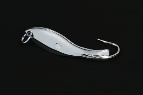 Nungesser 40N2 0000 Shad Spoon 1/24 oz, Nickel Plain, 2 Pk | 044269120017