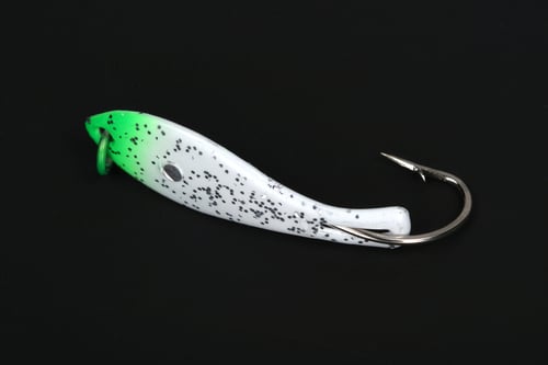 Nungesser 30GLO2GW 000 Painted Shad Spoon, 1 1/2 Inch, 1/16 oz | 044269120215