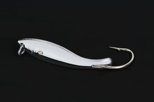 Nungesser 20N1 00 Shad Spoon, 1/12 oz, 1/0 Hook, Silver | 044269120253