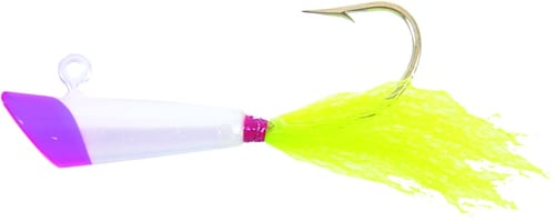 Nungesser 2RDG1 Shad Dart, 1/2 oz Lime Green Yellow Tail, 1 Pk | 044269121090