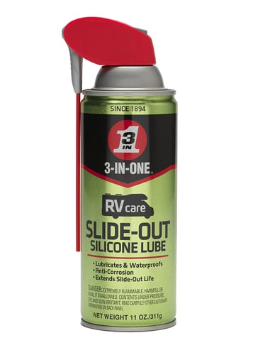 WD40 12008 3inOne 11oz RV Slide Out Silicone | 079567120087