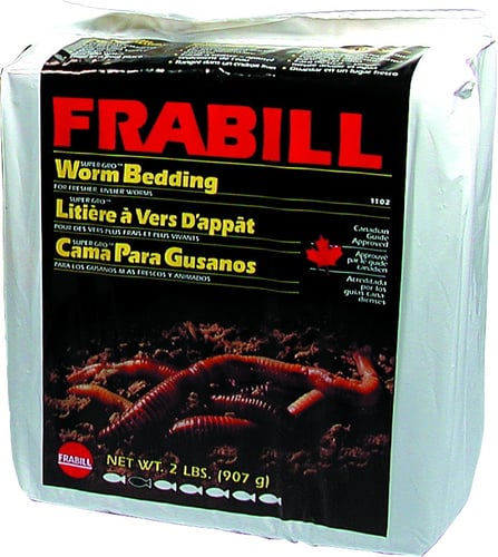 Frabill 1102 Super-Gro 2 lb Worm Bedding