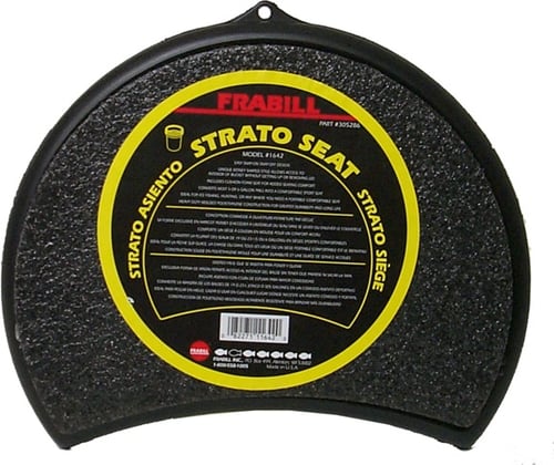 Frabill 1642 Strato-Seat Padded Fits 5 Or 6Gal Bucket Kidney Shaped