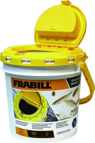Frabill 4800 Drainer Bait Bucket 2-Pc (Replaces 4700)
