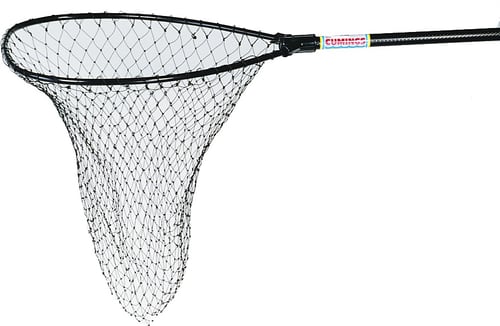 Cumings BDS2SAW Black Boat Net 30 Inch Float Telescopic Handle | 045555000105