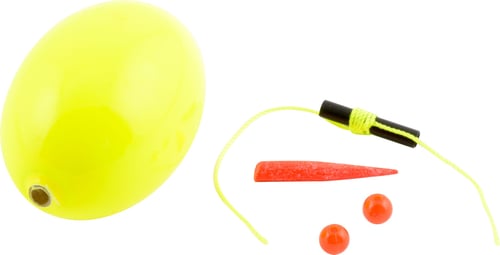 Danielson BFOWCH2 Float Balsa Weighted Casting Chartreuse 2 Inch | 032054052711