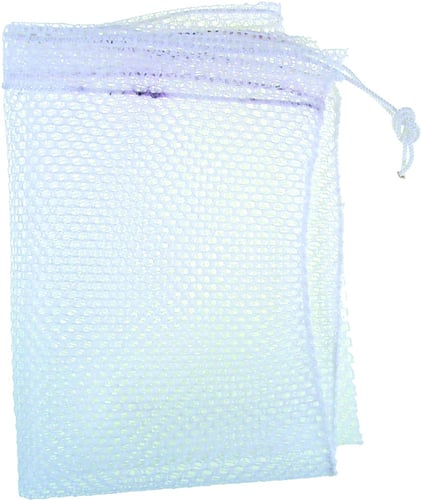 Tackle Factory CNBCHUM Net Bag 15x20 White 1/4 Inch Mesh | 025355008006