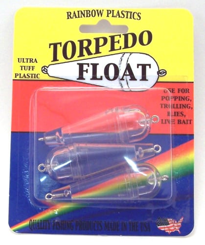 Rainbow TP-1/3 Torpedo Cast'g Bubble 3 Blister Cd Clear