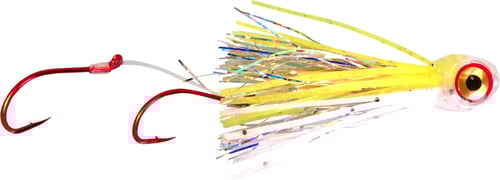 Vances EXO2CH Exo Fly, Trolling Fly, Chartreuse, 1.75 Inch, 30 Inch Leader | 089031190010