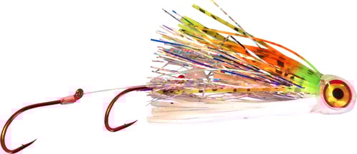 Vances EXO2FT Exo Fly, Trolling Fly, Fire Tiger, 1.75 Inch, 30 Inch Leader | 089031190041