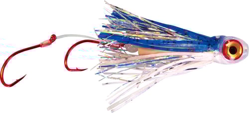 Vances EXO2BLU Exo Fly, Trolling Fly, Blue, 1.75 Inch, 30 Inch Leader, 2x | 089031190065