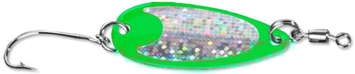 Worth 01862 RainbowRunner Spoon, 1 1/2 Inch, Sz 6 Hook, Fluorescent | 033709018625