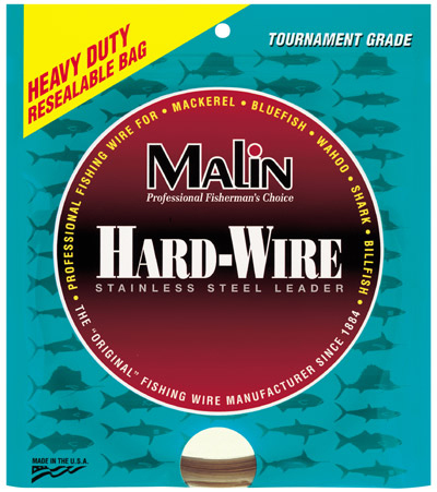 Malin LC442 HardWire Stainless Leader Wire Coffee 42 Coil .013 | 092414004255