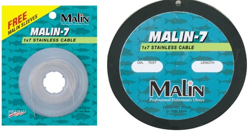 Malin PC60300 7Strand Stainless Wire Coffee 60lb 300 Spool 1x7 | 092414060305