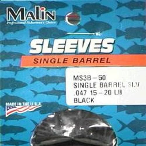 Malin MSB350 3 Sleeves Black Sgl .047 1520LB | 092414003005
