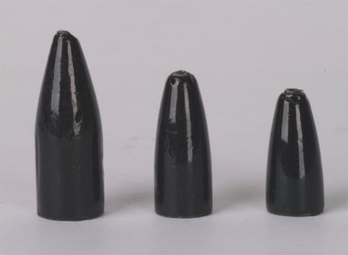 Bullet Weights BWP14B Worm Weight Black 1/4oz Ziplock 5Bg