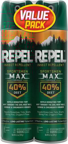 Repel HG-33802 Insect Repellent Sportsmen Max Formula 40 DEET | 011423338021