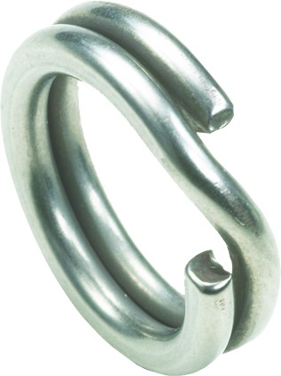 Owner 5196-054 Hyper Wire Split Ring 10Pk Sz5 60Lb Stainless