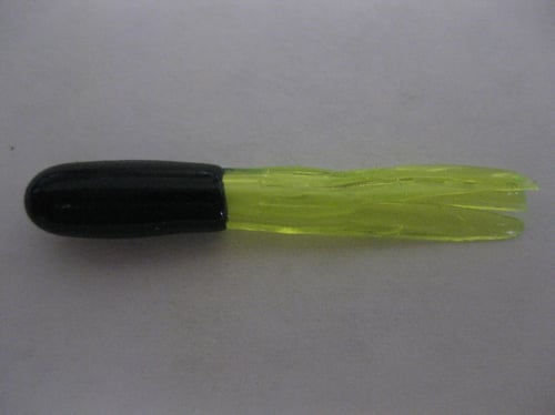 Canyon 10093 Replacement Skirt 1/32 oz, Black/Chartreuse, 20/ Pack | 042316100937