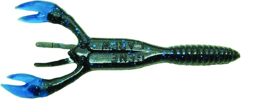 Gene Larew GLSC040310 Salt Craw Crawfish, 4 Inch, Black Blue/Blue | 097817915009