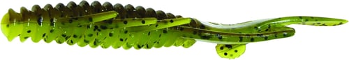 Gene Larew GLTBB88318 Biffle Bug 4.25 Inch, Green Pumpkin/Chartreuse | 097817968098